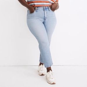 Madewell Plus Size The Perfect Vintage Jeans, Size 35 TALL NWT